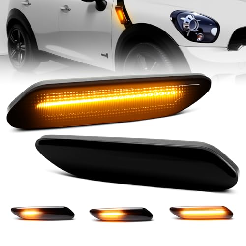 LED Side Marker Lights for Mini Cooper R60 R61 Countryman Paceman 2011-2016