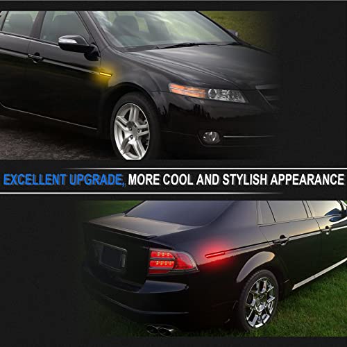 LED Front Rear Side Marker Lights for TL 2004-2008 (Excluding Type S)
