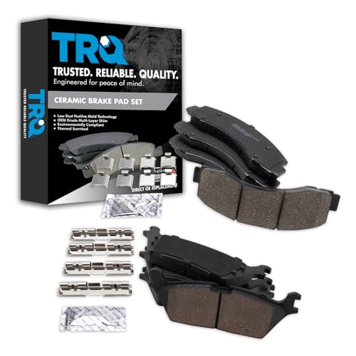 TRQ Brake Pads for 2018-2021 Ford Expedition 2018-2020 Ford F-150