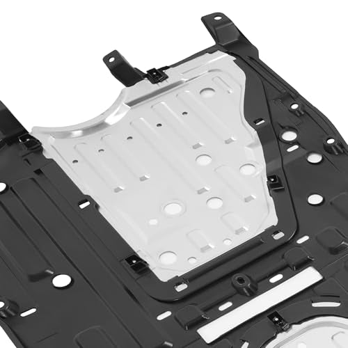 ECOTRIC Engine Splash Shield Plate Compatible with 2013-2015 Honda Civic Replacement for 74110TR3A20 Rear Lower Silvery Aluminium Engine Case Undercar Shield Guard