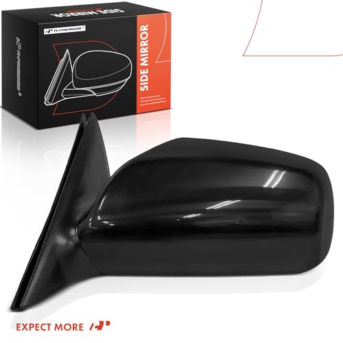 A-Premium Driver Side Power Door Mirror - Compatible with Toyota Camry 2007 2008 2009 2010 2011 - Non-Heated, Non-Folding, Black Outside Rear View Mirror - Replace# 8794006190