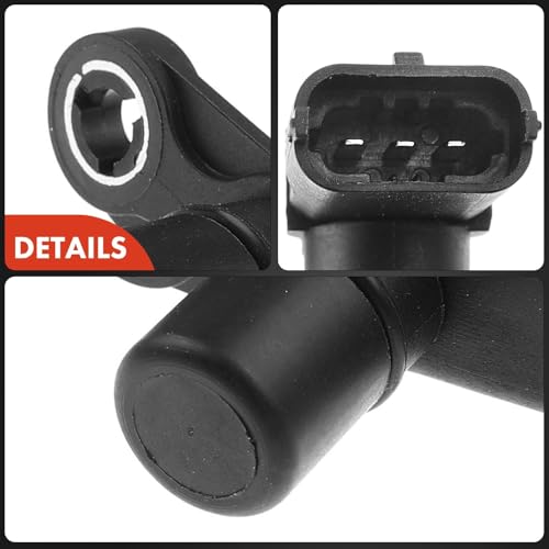 A-Premium 4-PC Engine Camshaft Position Sensor Compatible with Chevrolet Equinox, Malibu, Traverse, Impala, Camaro & GMC Terrain, Acadia & Buick Enclave & Cadillac SRX, CTS & Saab 9-5 & Saturn Outlook