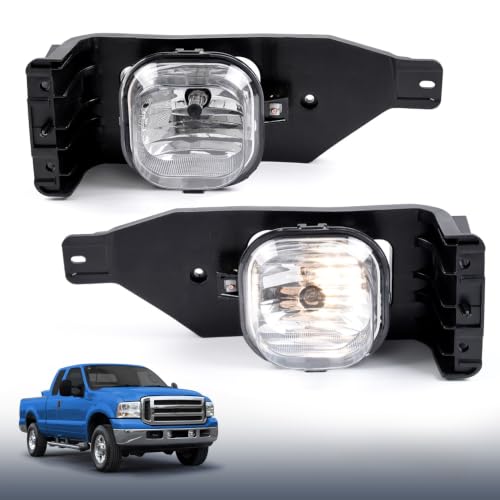 PIT66 Fog Lights Fit 2005-2007 Ford F250 F350 F450 F550 Super Duty