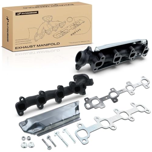 A-Premium 2PCS Left & Right [V8 4.7L] Engine Exhaust Manifold Kits W/Gaskets Compatible with Dodge Ram 150 Dakota 2004-2007, Durango 2005-2007 & Chrysler Aspen 2007 & Mitsubishi Raider