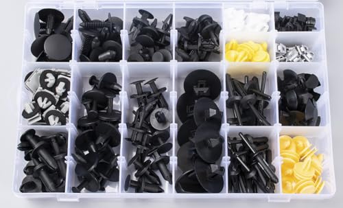 OAUTOO 183pcs for Jeep Grand Cherokee WK WK2 2005-2019 Auto Body Interior and Exterior Retainer Fastener Clip Assortment