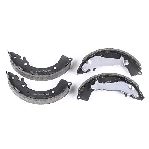 PowerStop Rear Parking Brake Shoes for Hyundai Accent 2013-22 |Elantra 2017-20 |Venue 2020-26 |Kia Rio 2018-23 - Brake Shoe Replacement, B1021L