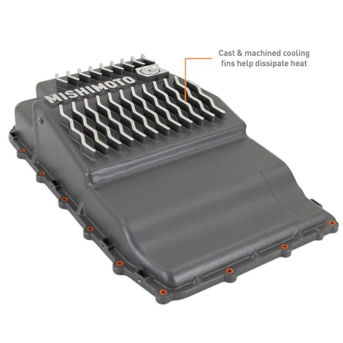 Mishimoto Aluminum Transmission Pan, Compatible with Ford 10R60 & 10R80 Transmissions