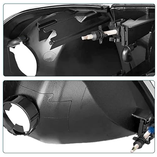 TUSDAR Headlights Assembly for 1997-2003 Ford F150 Expedition