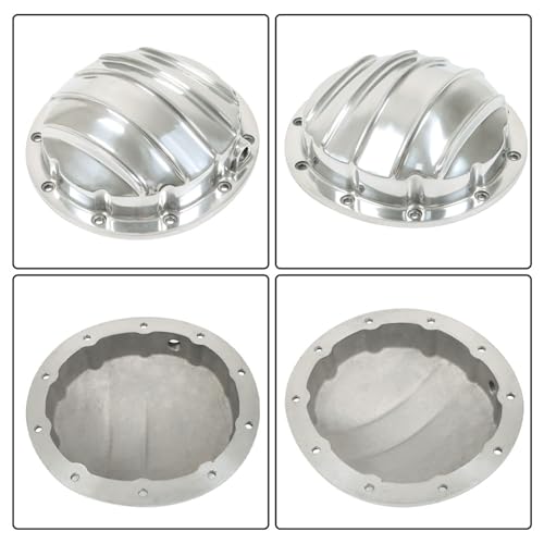 GXYWADY Differential Cover 8.5 and 8.6 Ring Gear Diff Cover Cast Aluminum Replacement for Chevy Replacement for GM Intermediates 1964-Up (all A-B-C-G-K-0 Axles)