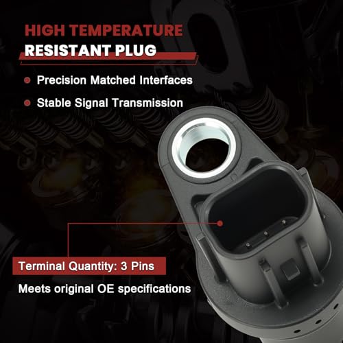Engine Cam Camshaft Position Sensor Set of 2 Compatible with Toyota Camry Corolla Tacoma Matrix Prius RAV4 Lexus ES350 GS350 IS250 IS350 LS460 2005-2022 Replace#9091905060 9008005060