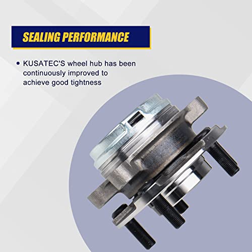 KUSATEC 513296 Front Wheel Bearing and Hub Assembly Fit for Nissan Altima 2007-2018, Maxima 2009-2019, Murano 2009-2018, Pathfinder 2013-2019, Infiniti JX35 2013, QX60 2014-2019
