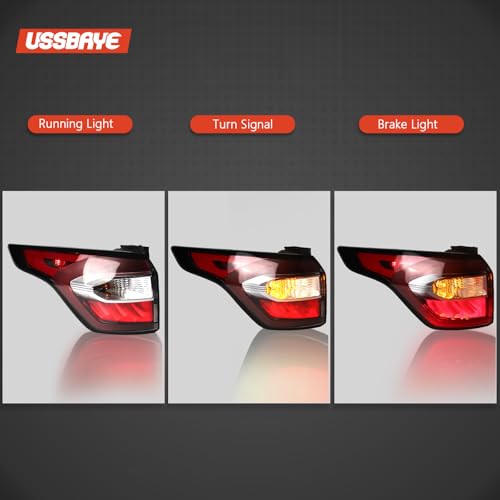 Tail Light Compatible with 2017 2018 Ford Escape S SE SEL Titanium Left