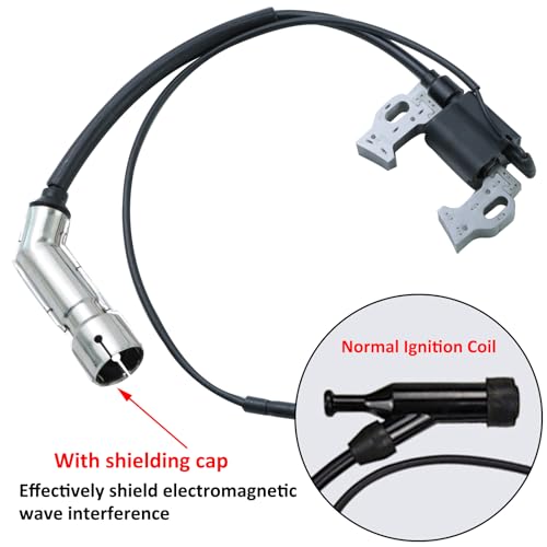 WOTIAN Ignition Coil Compatible with Champion 5000W 6000W 7500W 8000W Firman Generators Ignition Coil Assembly Fit for Predator 420cc 389cc Engine Parts #46.123000.03