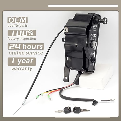 YIYANTO Ignition Switch Box Replacement for Harbor Freight Predator 22HP 670cc V-Twin Gas Engine 61614 Control Box/Throttle Cont