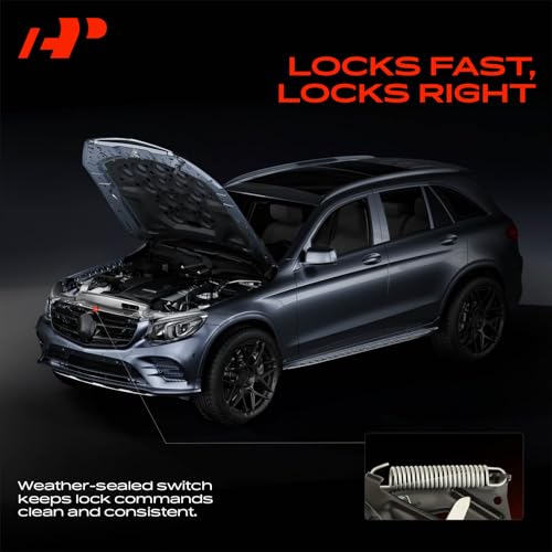 A-Premium Front Right Lower Hood Latch Lock Assembly Compatible with BMW