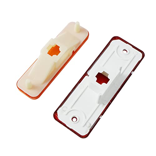 LAFORMO El Camino Side Marker Light - Set of 4 Front and Rear Side Marker Lens Light Compatible With 1982 1983 1984 1985 1986 1987 Chev-y El Camino,GM-C Caballero #913417, 929986
