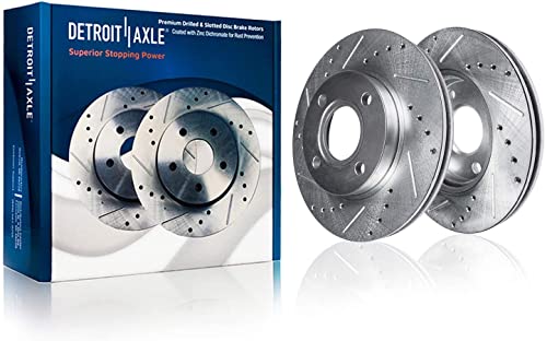 Detroit Axle - 1.7L Brake Kit for 2001-2005 Honda Civic 2002 2003 2004