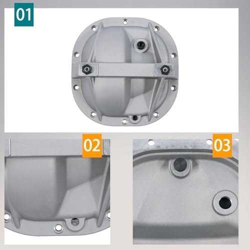 8.8 Differential Cover Rear End Girdle System, Fit for Ford Mustang/F-150