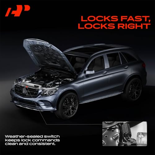 A-Premium Hood Latch Lock Compatible with Toyota Camry 2012-2014, Front Hood Lock Engine Bonnet Latch Assembly