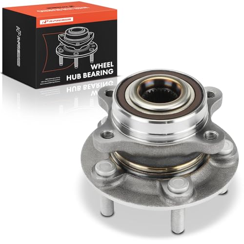 A-Premium Front Wheel Bearing and Hub Assembly with 5-Lug Compatible with Ford and Lincoln Models - Fusion 2013-2020, MKZ 2013-2016, Police Responder Hybrid 2019-2020, SSV Plug-In Hybrid 2019-2020