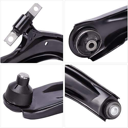 LCWRGS Front Lower Control Arms w/Ball Joints Replacement for 2008-2013 Nissan Rogue 2.5L, 2014-2015 Nissan Rogue Select 2.5L MS30194 MS30195-2Pcs