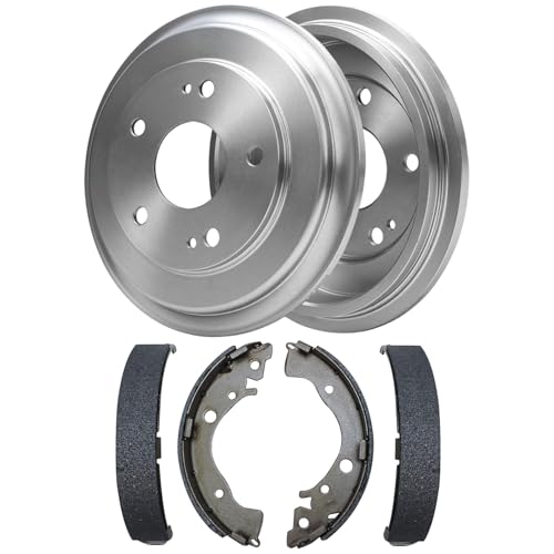 Detroit Axle - Rear Brake Kit for 2006-2015 Honda Civic Brake Drums Brakes