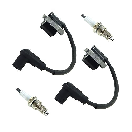 2 Sets of 21171-0743 Ignition Coil Module for Kawasaki FR691V FR730V FR541V FR651V FR600V FS FX Series Lawn Mowers Engines Replaces for KM 21171-0743 21171-0711