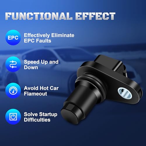 Set of 2 Camshaft Position Sensor Fits for 2007-2022 Nissan Altima Maxima Murano Pathfinder Rogue Quest Sentra GT-R & Infiniti EX35 FX35 G25 G35 Q50 Q70 QX60 Replaces 23731JA11A, 23731JA11B, 917-740
