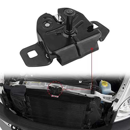 TQPONLY Hood Latch Lock Assembly, Compatible with Dodge Ram 1500 2500 3500 Dakota Durango Replaces 55255451AC
