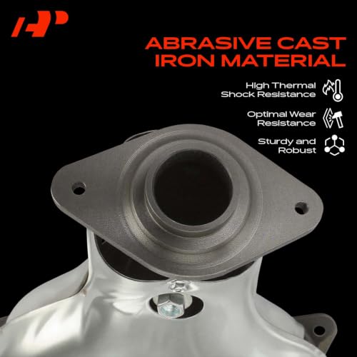A-Premium [L4 1.8L] Engine Exhaust Manifold Kit W/Gaskets Compatible with Toyota Corolla 2002-2008, Matrix 2003-2008 & Pontiac Vibe 2003-2008, Replaces 171040D040 1710422100