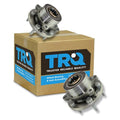 TRQ Left and Right Wheel Bearing and Hub Assembly Set 2 Piece Compatible with 2011-2012 Ford Explorer 2013-2019 Explorer Police Package Steel Wheels 2013-2019 Police Interceptor Utility