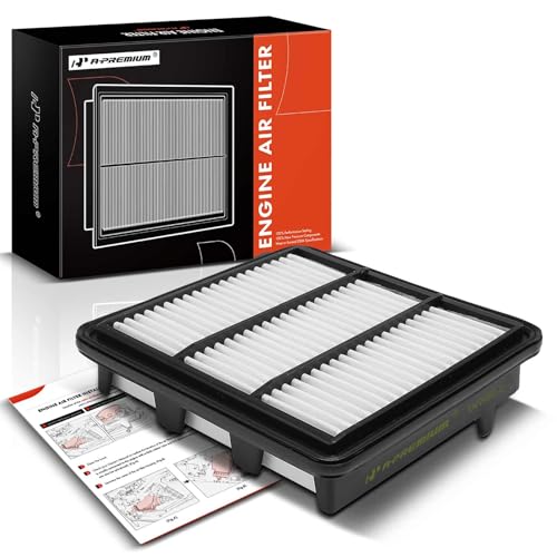 A-Premium Engine Air Filter Compatible with Honda CR-V CRV 2023, Civic 2022-2023, Accord 2023 & Acura Integra 2023-2024, 1.5L, Replace# 1722064AA00