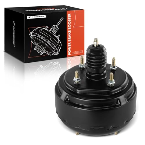 A-Premium Vacuum Power Brake Booster Compatible with Chevrolet Corvette 1968-1976, Without Master Cylinder