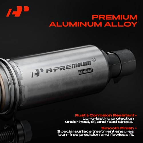 A-Premium VVT Intake & Exhaust Camshaft Position Actuator Solenoid Valve Kit Compatible with Chevy GMC Equinox Malibu Cobalt HHR Terrain Buick Pontiac Saturn 2.0L 2.2L 2.4L Replaces# 12655421 12655420