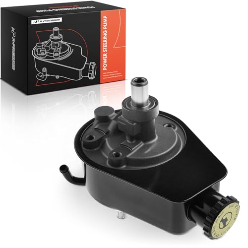 A-Premium Power Steering Pump with Reservoir Compatible with Dodge B150/250/350, B1500/2500/3500, Ram 1500/2500/3500 Van, D150/250, W150/250, Dakota, Durango, Ramcharger
