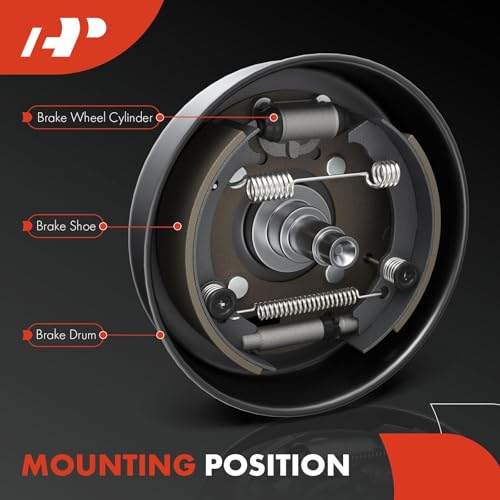 A-Premium Rear Drum Brake Wheel Cylinder Compatible with Select Volkswagen Models - Beetle 1968-1978, Super Beetle 1971-1978, Karmann Ghia 1968-1974, 2-PC Set - Replace# 113611053B