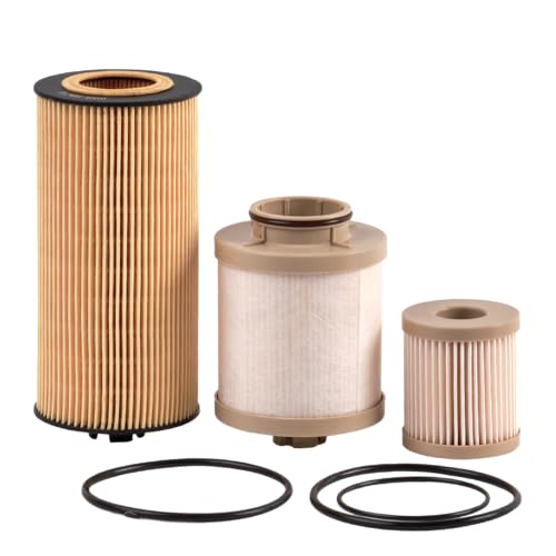 Doc's Diesel Filter Kit DCS9667+D5526 | Compatible with Ford 6.0L Super Duty F250, F350, F450, F550 2003-2007, Ford 6.0L Excursion 2003-2005 | Replaces FD4616, FL2016
