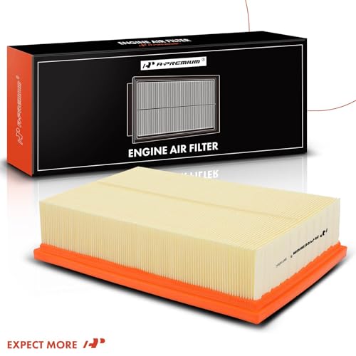 A-Premium Engine Air Filter Compatible with Audi A3, A3 Quattro, Q3, S3, TT Quattro & Volkswagen Arteon, Golf, GTI, Jetta, Tiguan, 2015-2023, Flexible Panel, Replace# 5Q0129620D