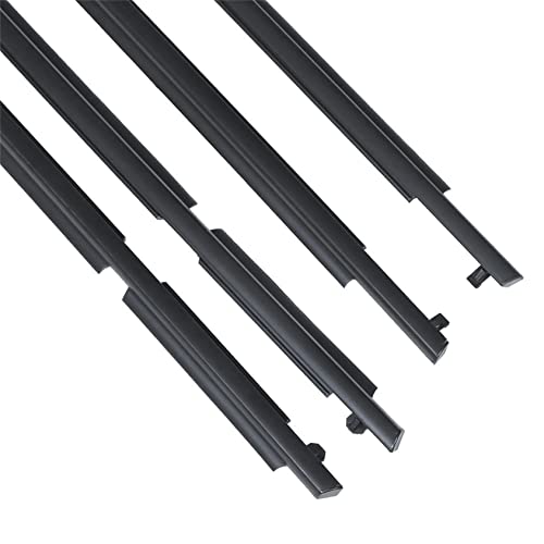 ANTUKO 4pcs Weatherstrip Window Seal Car Window Moulding Trim Replacement for 2006-2008 RAV4