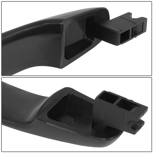 Auto Dynasty [Non Smart Entry] Factory Style Front Exterior Car Door Handle Cover with Keyhole Compatible with Buick Lacrosse Cadillac SRX Chevy Camaro Cruze Malibu 10-21, Driver Left Side