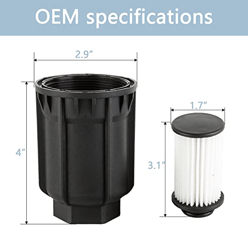 GETOPAUTO UF106 Kit Diesel Exhaust Fluid DEF Urea Filter Cross-Reference 4388378 2122909 1421089 A0001421089 PE17002 UF106V