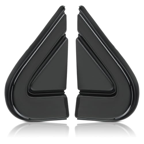 GoaMotors Left Driver & Right Passenger Side Door Mirror Flag Cover Molding Fit for Dodge Dart 2013-2016, Replaces #68083130AD, 68083131AD, 68083131AB, 68083131AC
