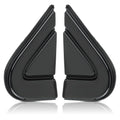 GoaMotors Left Driver & Right Passenger Side Door Mirror Flag Cover Molding Fit for Dodge Dart 2013-2016, Replaces #68083130AD, 68083131AD, 68083131AB, 68083131AC