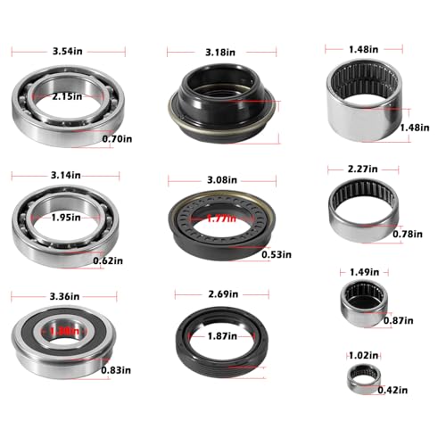 NP246 Transfer Case Rebuild Bearing Kit with Gaskets and Seals for GM, BK-351