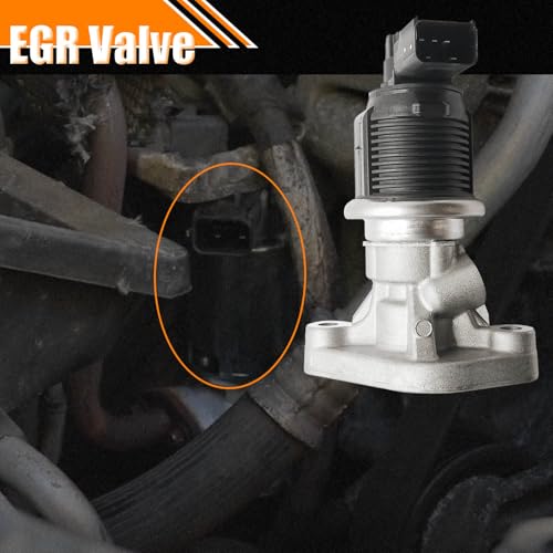EGR Valve 53034192AA Replacement for 2008-2010 Dodge Dakota Durango Nitro RAM 1500 Pickup, EGR Valve Exhaust Gas Recirculation Valves Fit for Commander Grand Cherokee Liberty Replace OE# 53032948AD