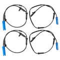 ABS Wheel Speed Sensor Front Rear Left Right fit for Mini Cooper R50 R52 R53 2002 2003 2004 2005 2006 2007 2008 1.6L 1.6, ALS2383 ALS2561, Driver Passenger Side 4pcs