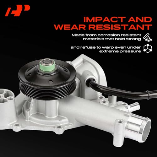 A-Premium Engine Water Pump (8Cyl 5.7L)Compatible with Dodge, Ram, Chrysler