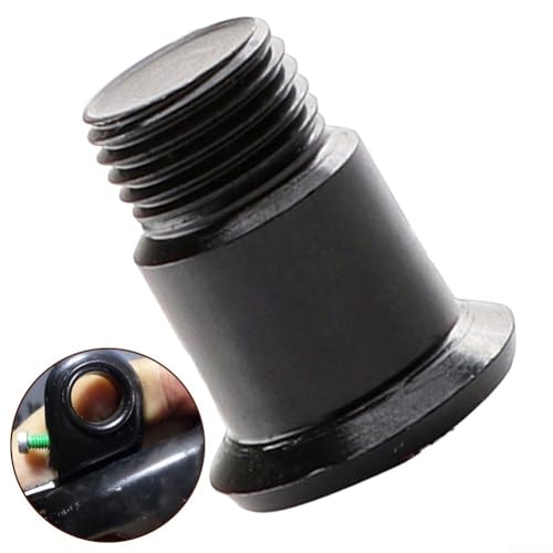 Rear Derailleur Mounting Bolt for TZ50, Aluminum Bicycle Gear Hanger Fixing Screw, Black Transmission Bike Replacement Part for Cycling Drivetrain