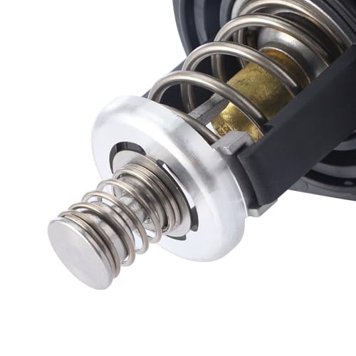 Engine Coolant Thermostat Housing Assembly Compatible with Chevrolet 2014-2019 Silverado 1500,2015-2020 Suburban Tahoe Replacement for GMC 2014-2019 Sierra,2015-2020 Yukon Replaces 15-11125 12674639