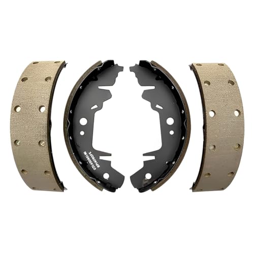 Detroit Axle - Rear Brake Kit for 1996-2000 Chrysler Town & Country Dodge Grand Caravan Plymouth Grand Voyager Semi-Metallic Brake Shoes Brake Drums Replacement